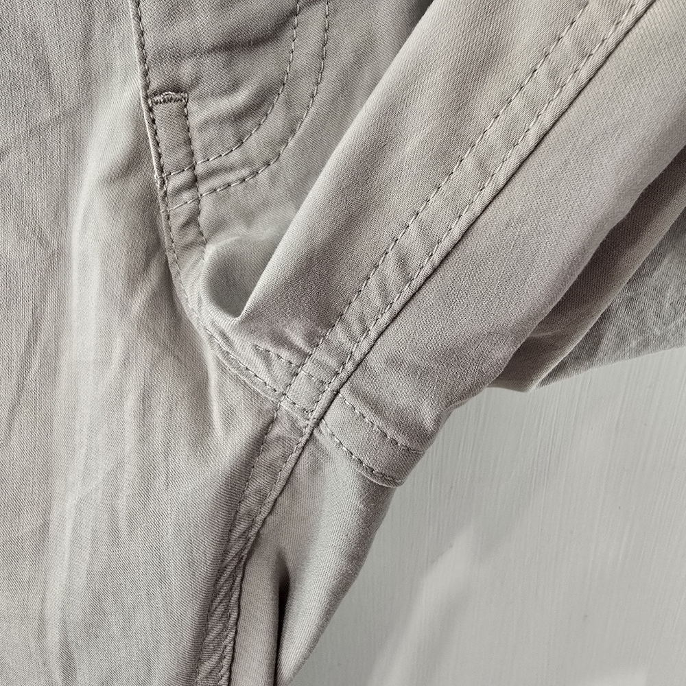 Faherty Movement 5-Pocket Pant Lightweight Travel Athletic Pants Fossil 28 x 32 - Picture 5 of 14